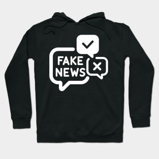 Fake News Conspiracy Theory Hoodie